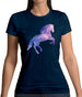 Galaxy Horse Womens T-Shirt Galaxy Horse Womens T-Shirt