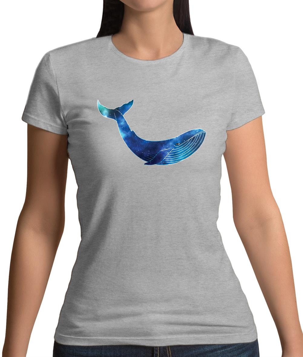 Space Animals - Whale Womens T-Shirt Space Animals - Whale Womens T-Shirt