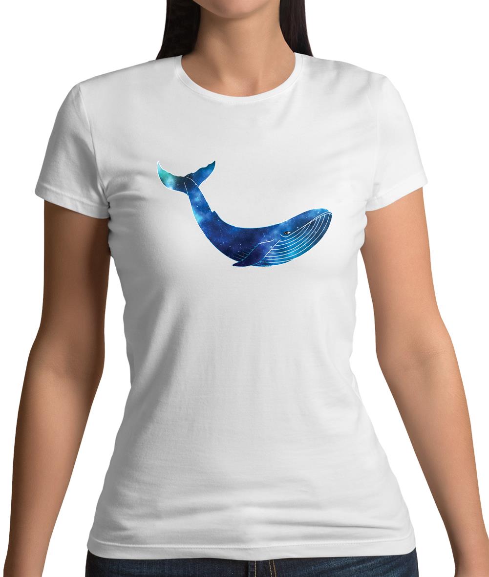 Space Animals - Whale Womens T-Shirt Space Animals - Whale Womens T-Shirt