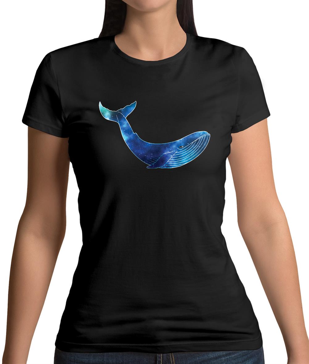 Space Animals - Whale Womens T-Shirt Space Animals - Whale Womens T-Shirt