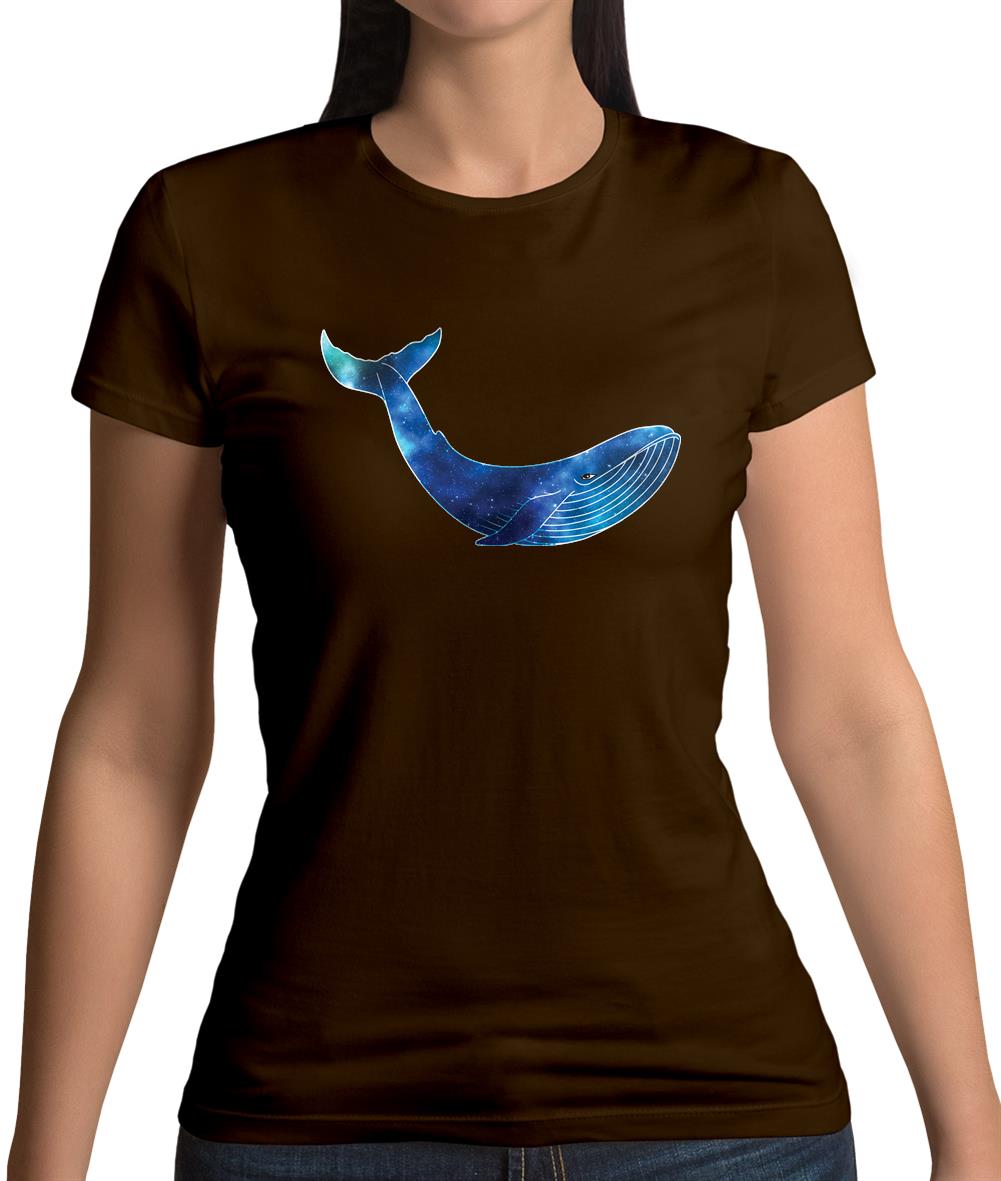 Space Animals - Whale Womens T-Shirt Space Animals - Whale Womens T-Shirt