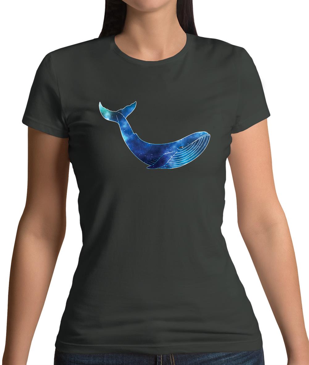 Space Animals - Whale Womens T-Shirt Space Animals - Whale Womens T-Shirt