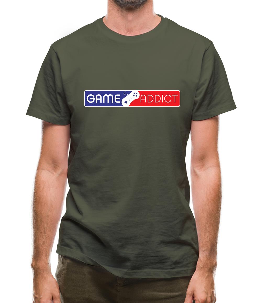 Game Addict Mens T-Shirt Game Addict Mens T-Shirt