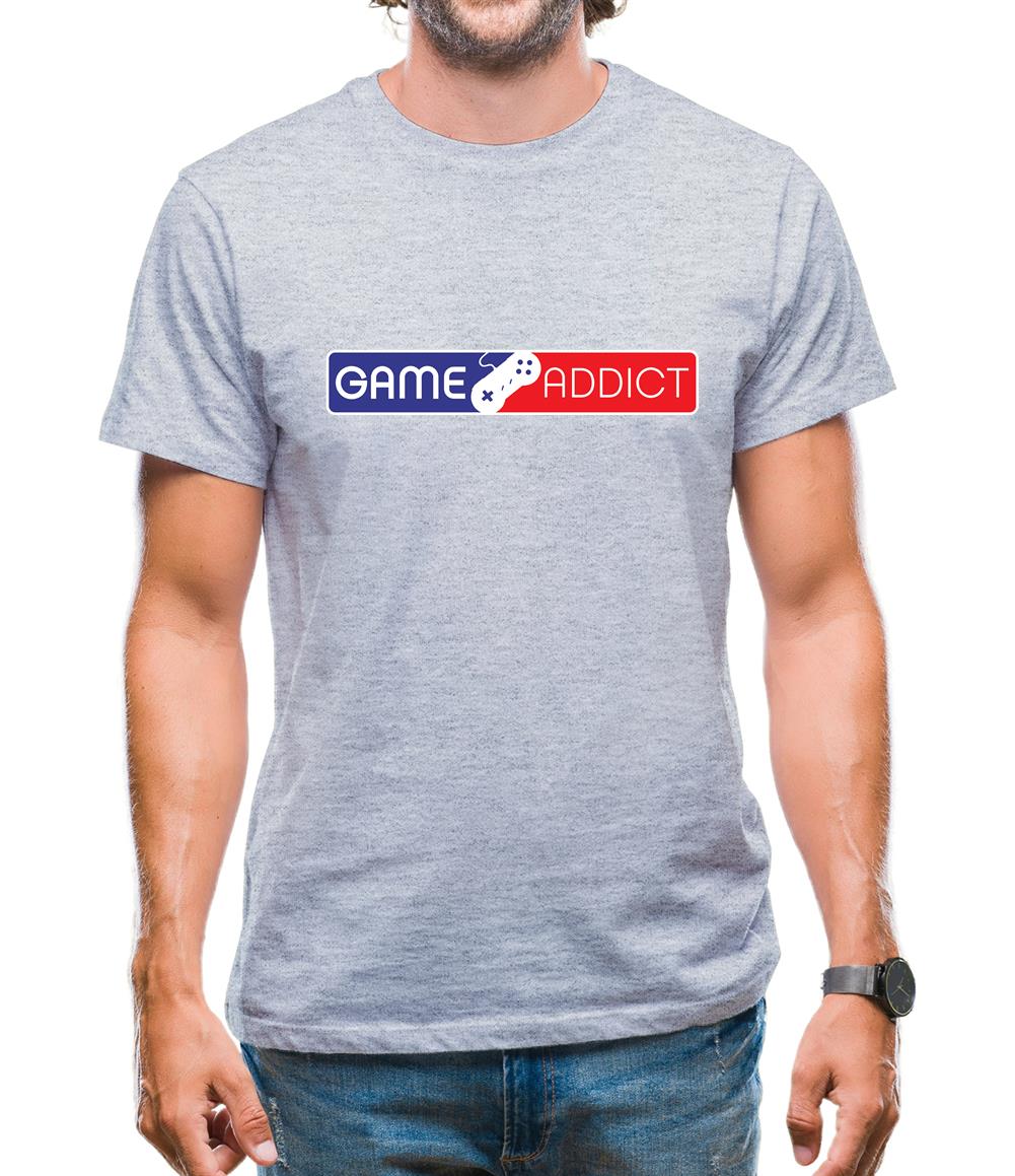Game Addict Mens T-Shirt Game Addict Mens T-Shirt