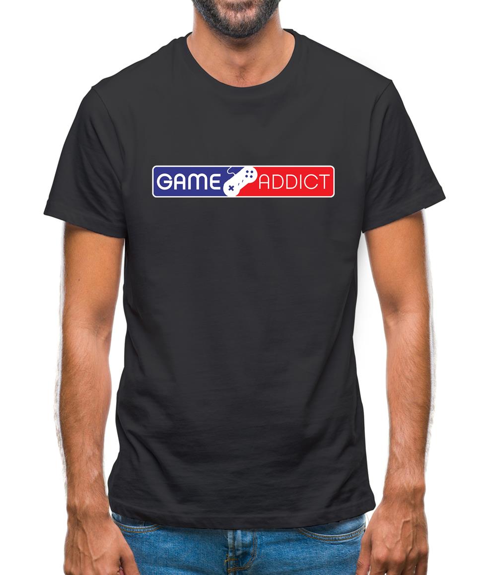 Game Addict Mens T-Shirt Game Addict Mens T-Shirt