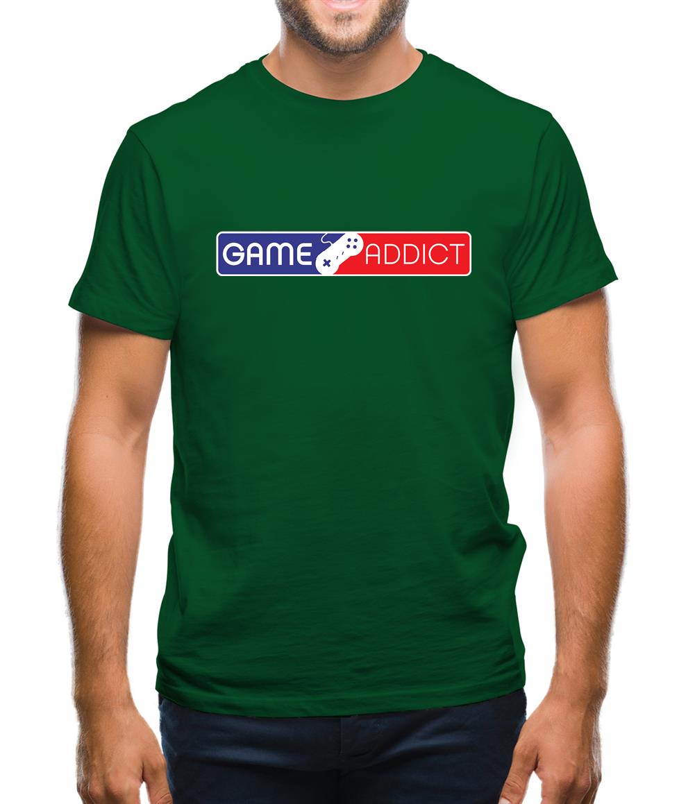 Game Addict Mens T-Shirt Game Addict Mens T-Shirt