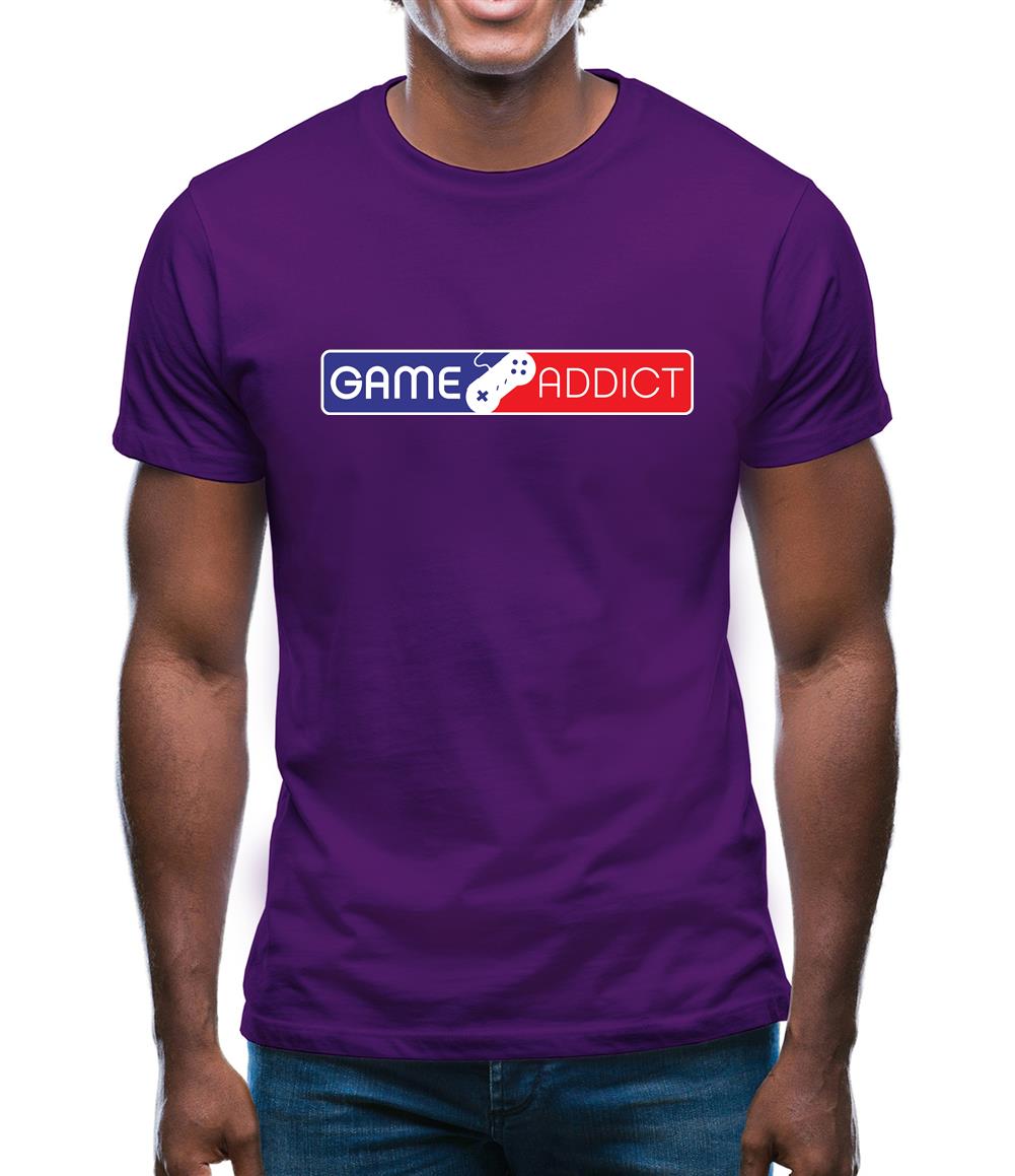 Game Addict Mens T-Shirt Game Addict Mens T-Shirt