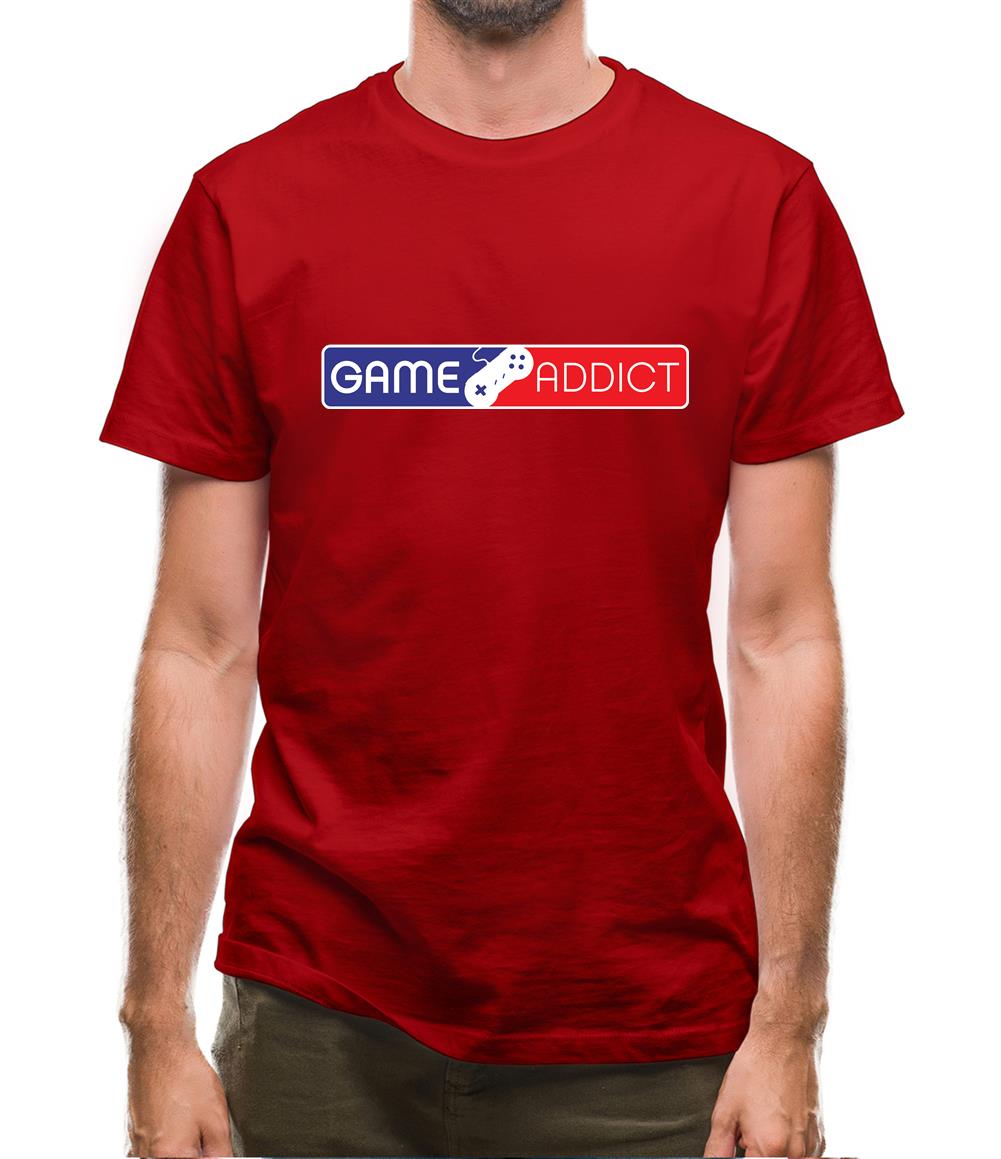 Game Addict Mens T-Shirt Game Addict Mens T-Shirt