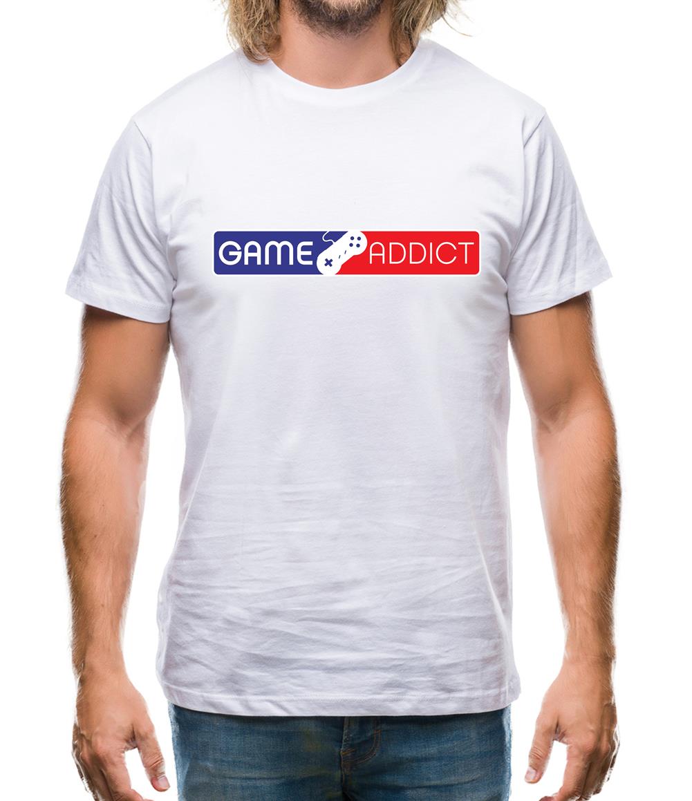 Game Addict Mens T-Shirt Game Addict Mens T-Shirt