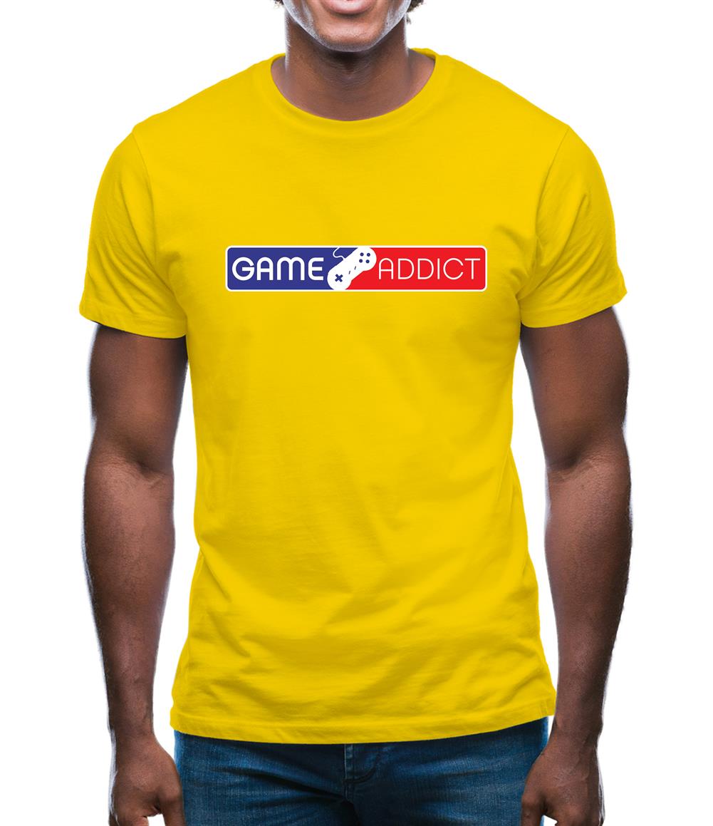 Game Addict Mens T-Shirt Game Addict Mens T-Shirt