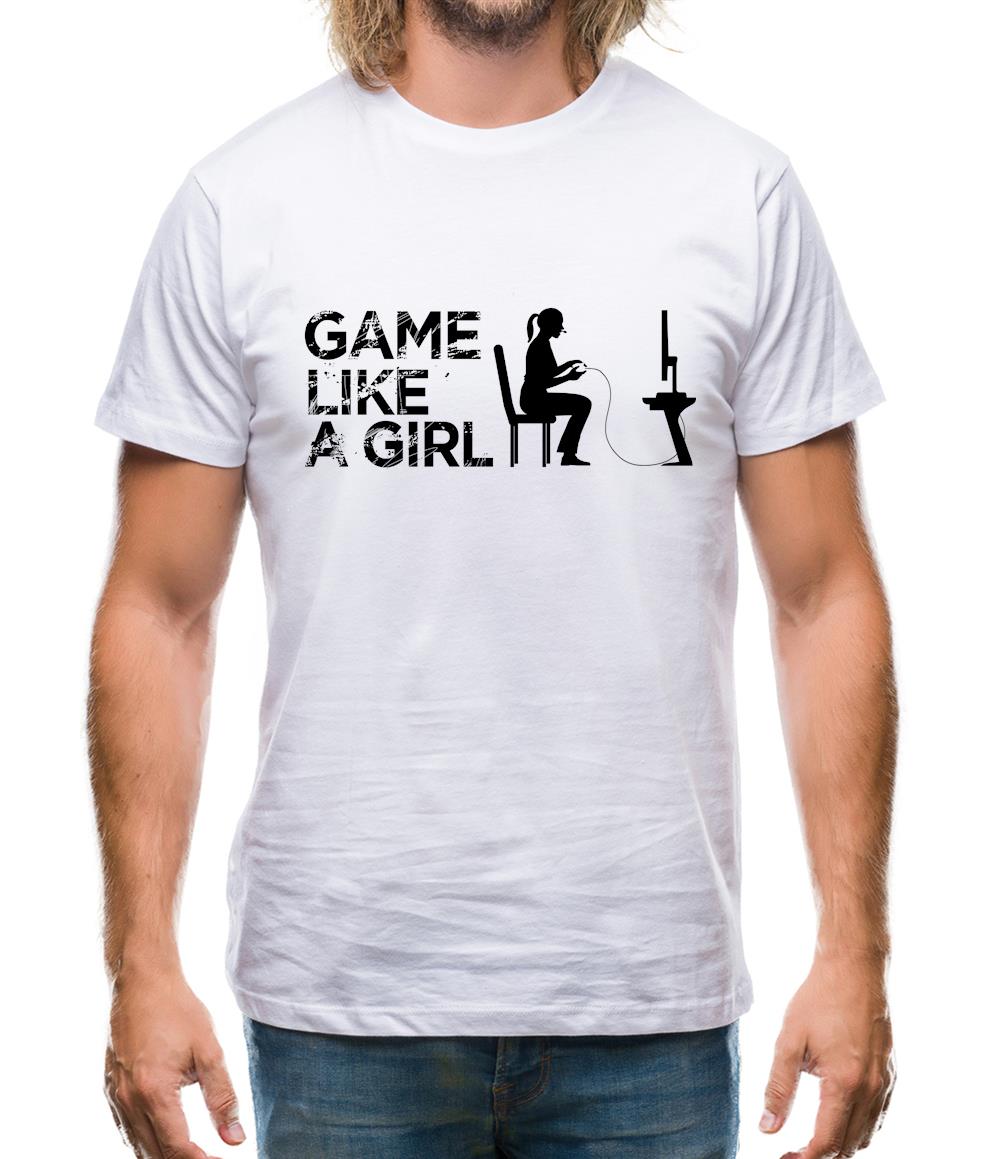 Game Like A Girl Mens T-Shirt Game Like A Girl Mens T-Shirt