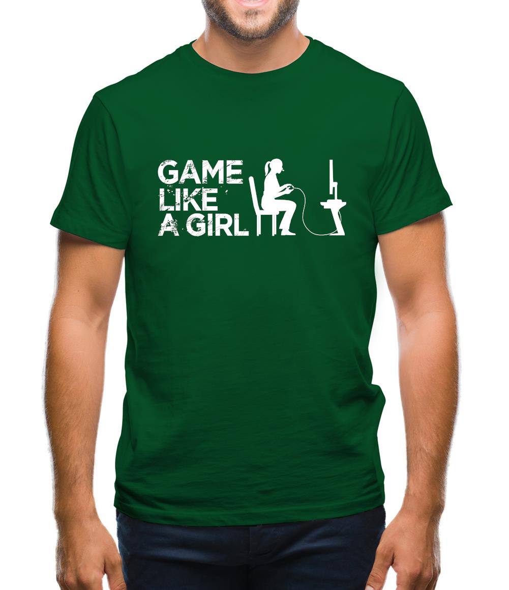Game Like A Girl Mens T-Shirt Game Like A Girl Mens T-Shirt
