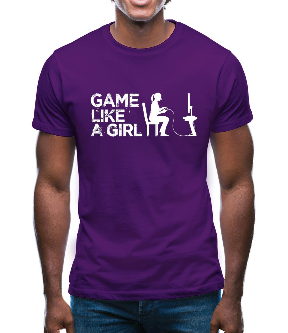 Game Like A Girl Mens T-Shirt Game Like A Girl Mens T-Shirt