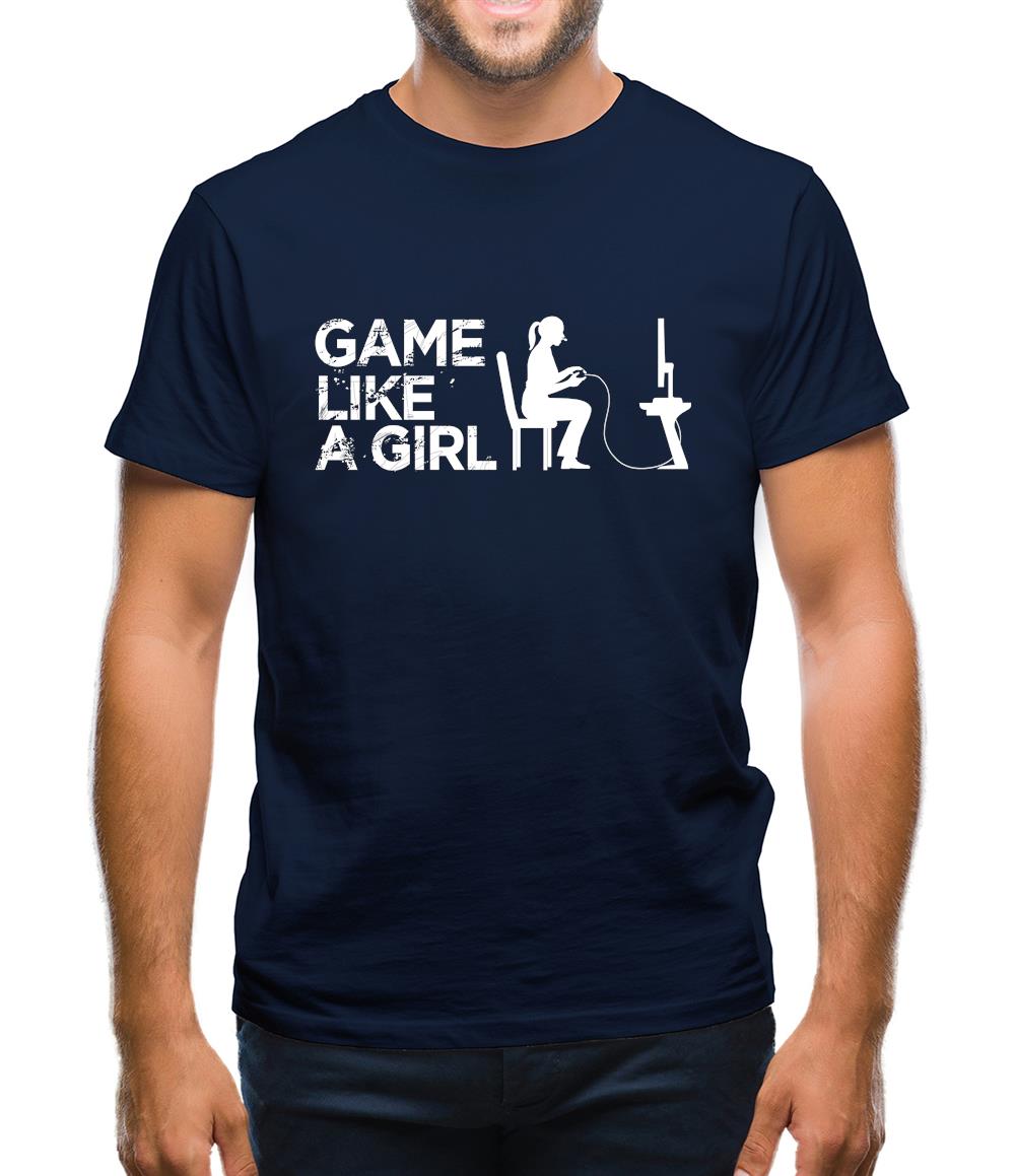Game Like A Girl Mens T-Shirt Game Like A Girl Mens T-Shirt