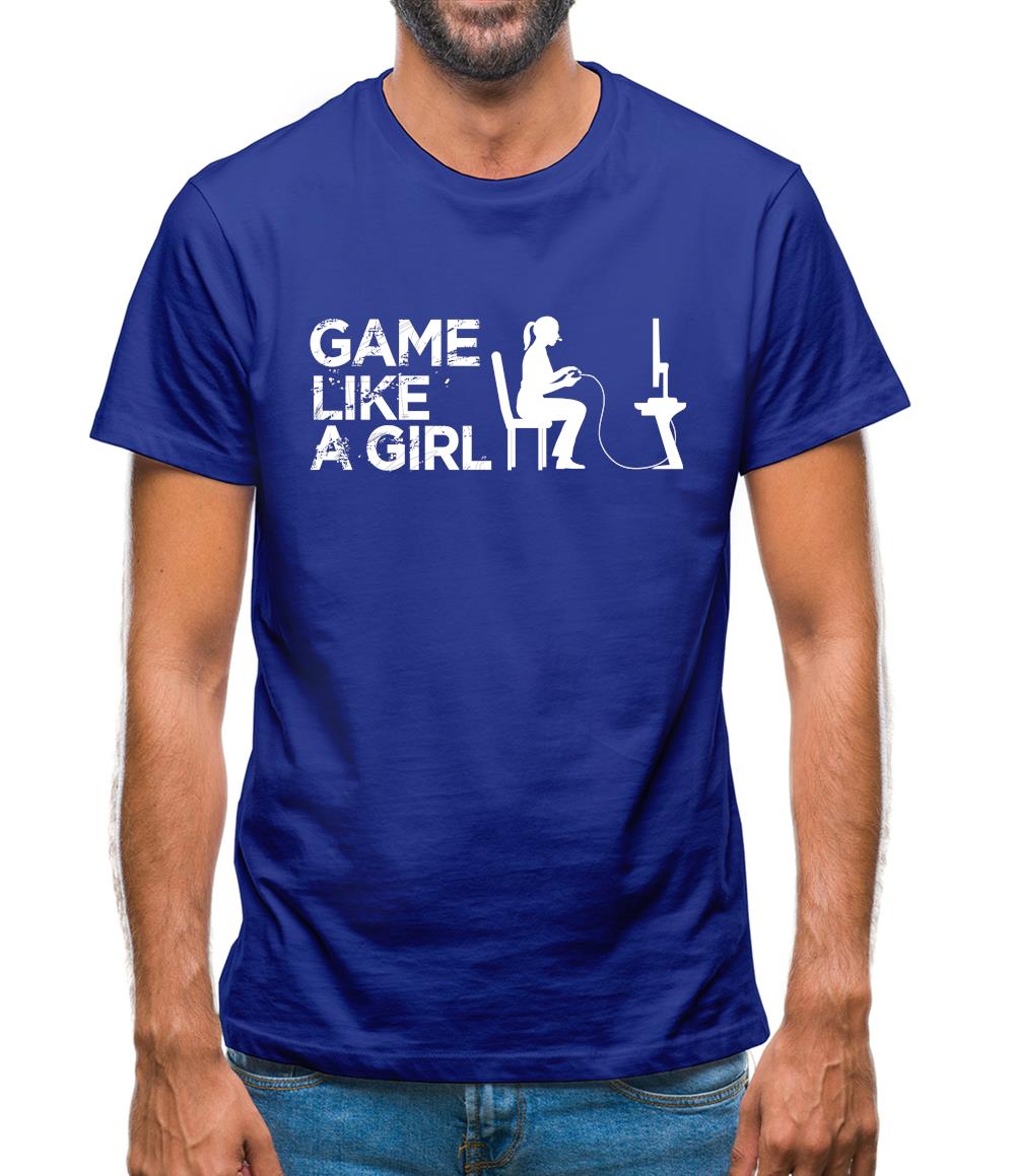 Game Like A Girl Mens T-Shirt Game Like A Girl Mens T-Shirt