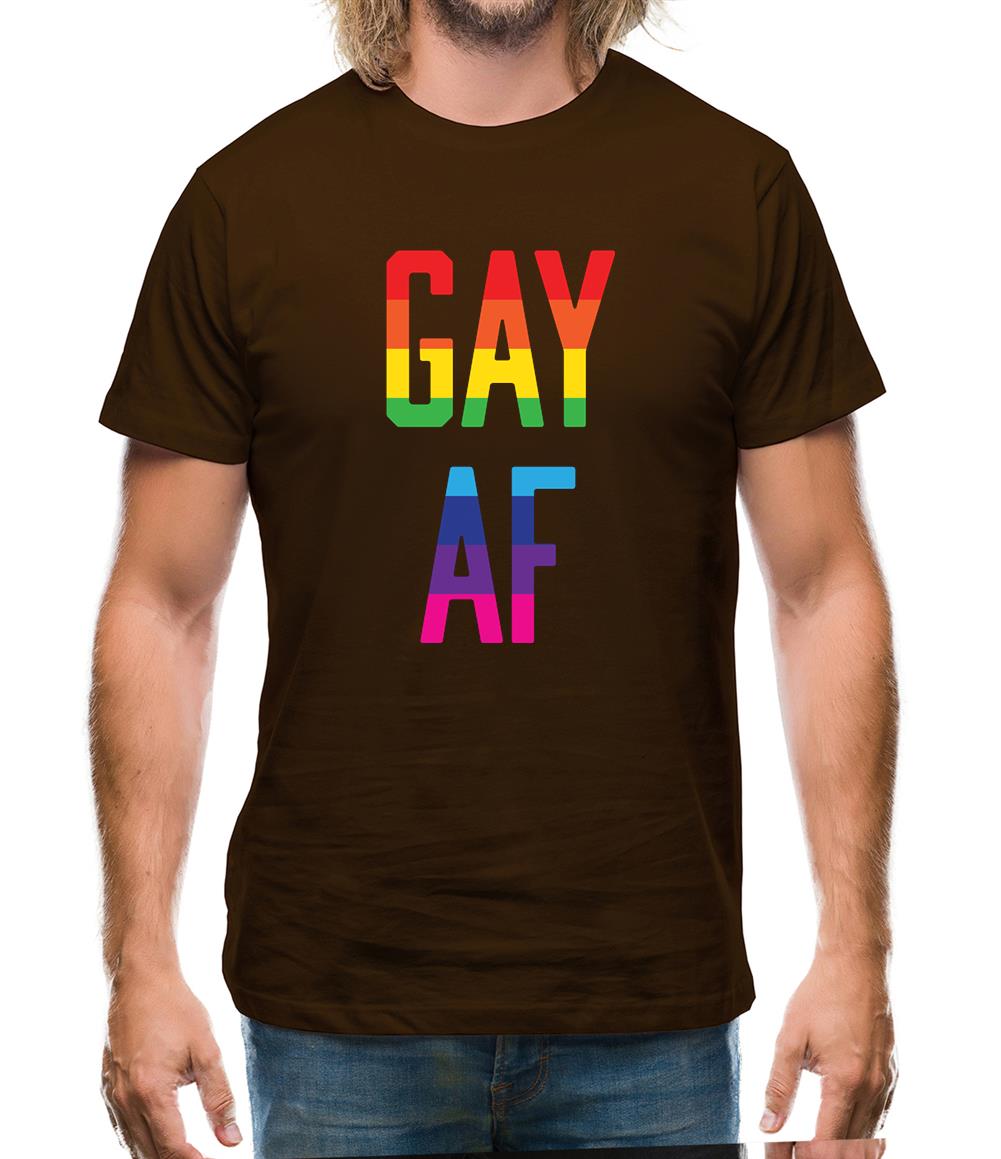 Gay Af Mens T-Shirt Gay Af Mens T-Shirt