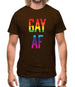Gay Af Mens T-Shirt Gay Af Mens T-Shirt