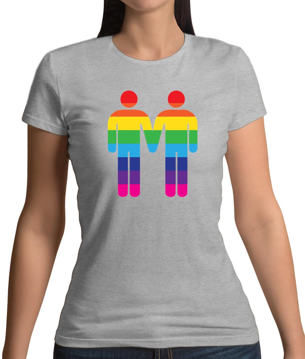 Gay Toilet Sign Womens T-Shirt Gay Toilet Sign Womens T-Shirt