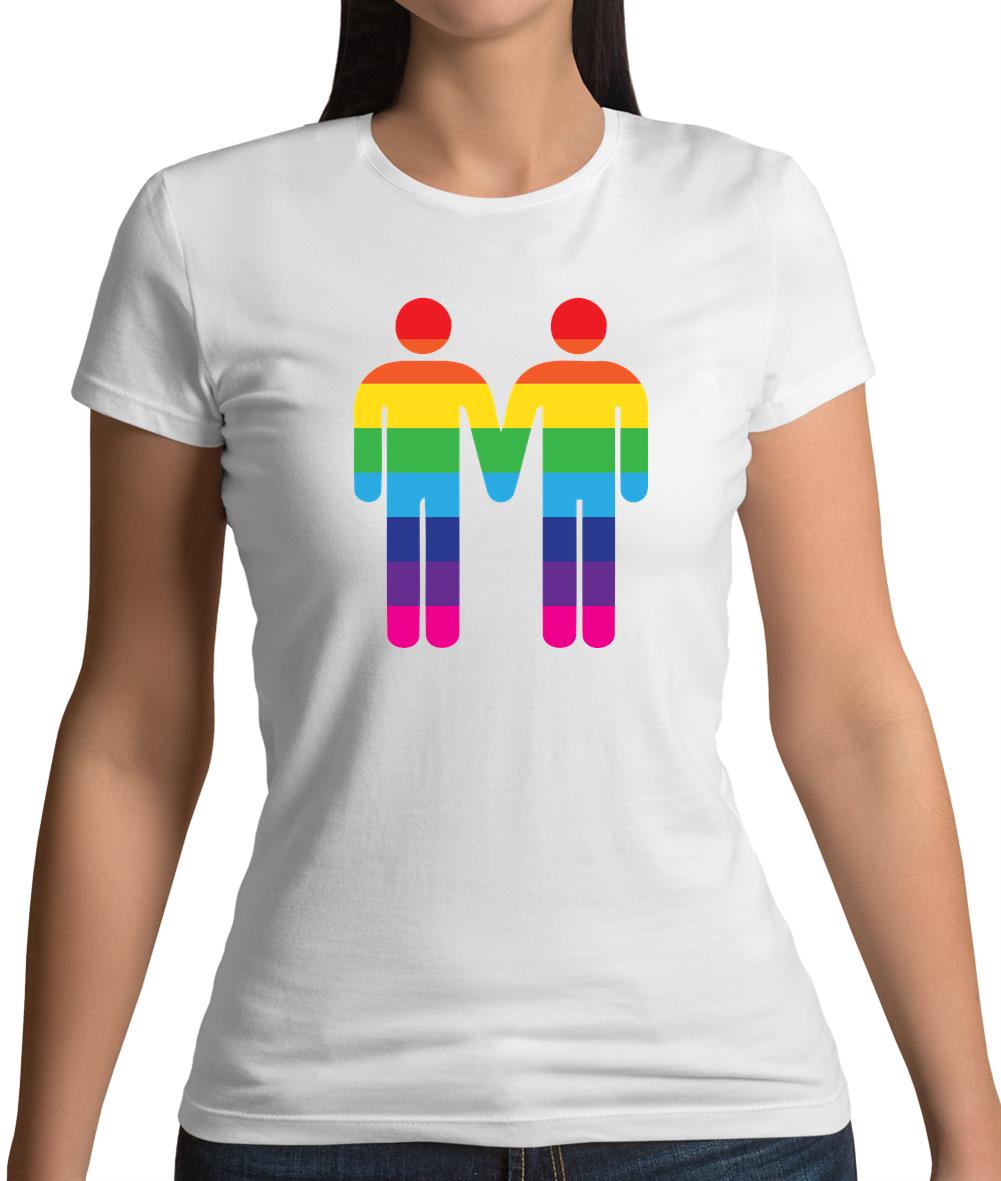 Gay Toilet Sign Womens T-Shirt Gay Toilet Sign Womens T-Shirt