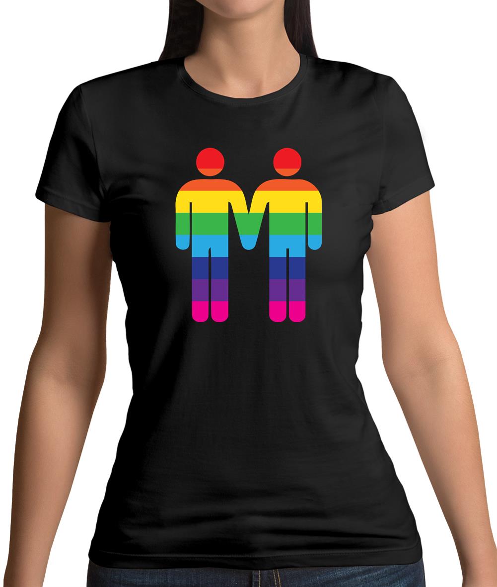 Gay Toilet Sign Womens T-Shirt Gay Toilet Sign Womens T-Shirt