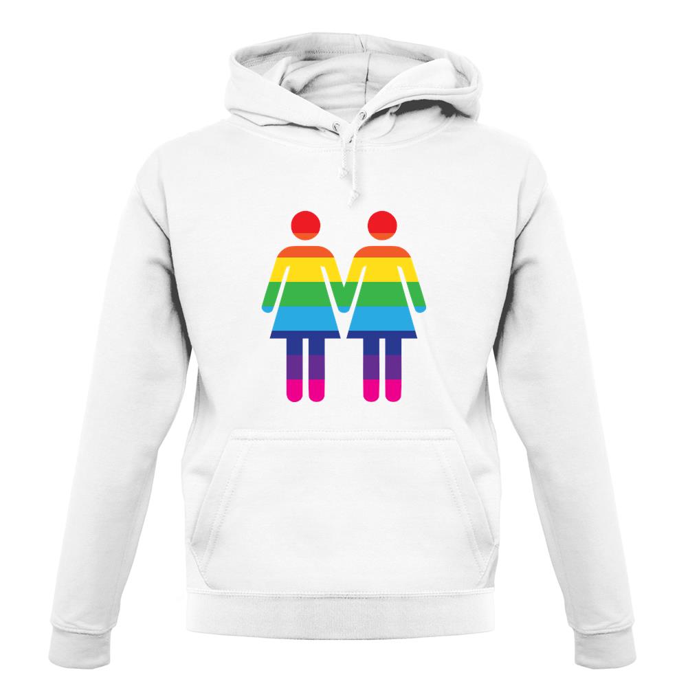 Lesbian Toilet Sign unisex hoodie Lesbian Toilet Sign unisex hoodie