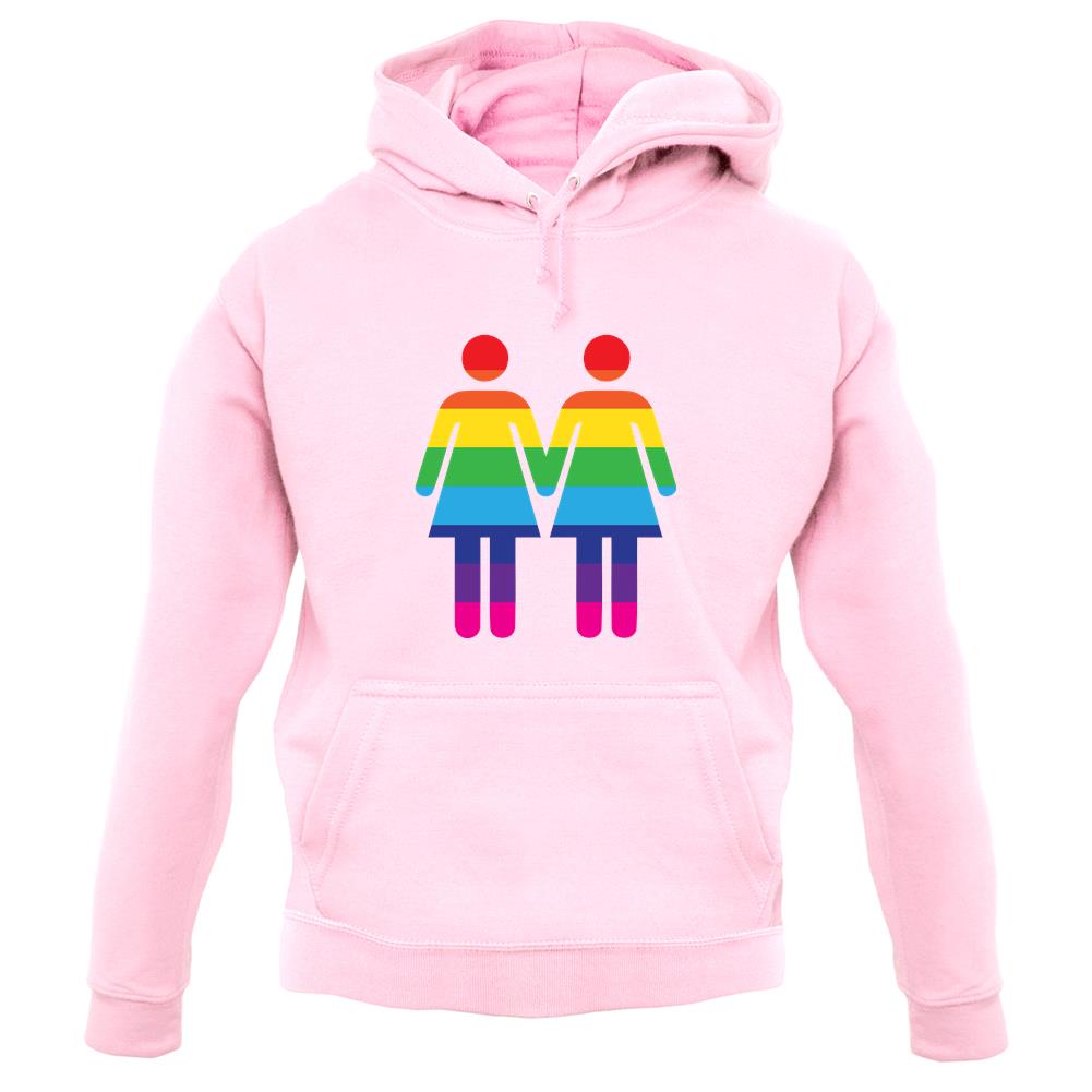 Lesbian Toilet Sign unisex hoodie Lesbian Toilet Sign unisex hoodie