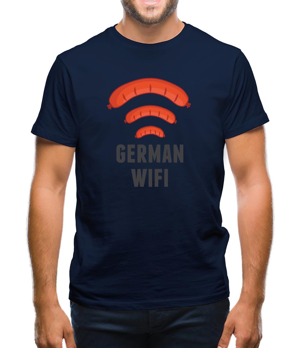 German Wifi Mens T-Shirt German Wifi Mens T-Shirt