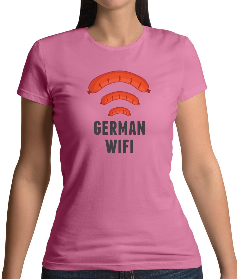 German Wifi Womens T-Shirt German Wifi Womens T-Shirt