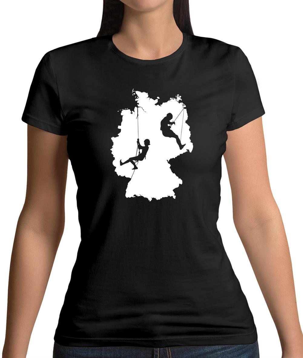 Germany Climbing Womens T-Shirt Germany Climbing Womens T-Shirt