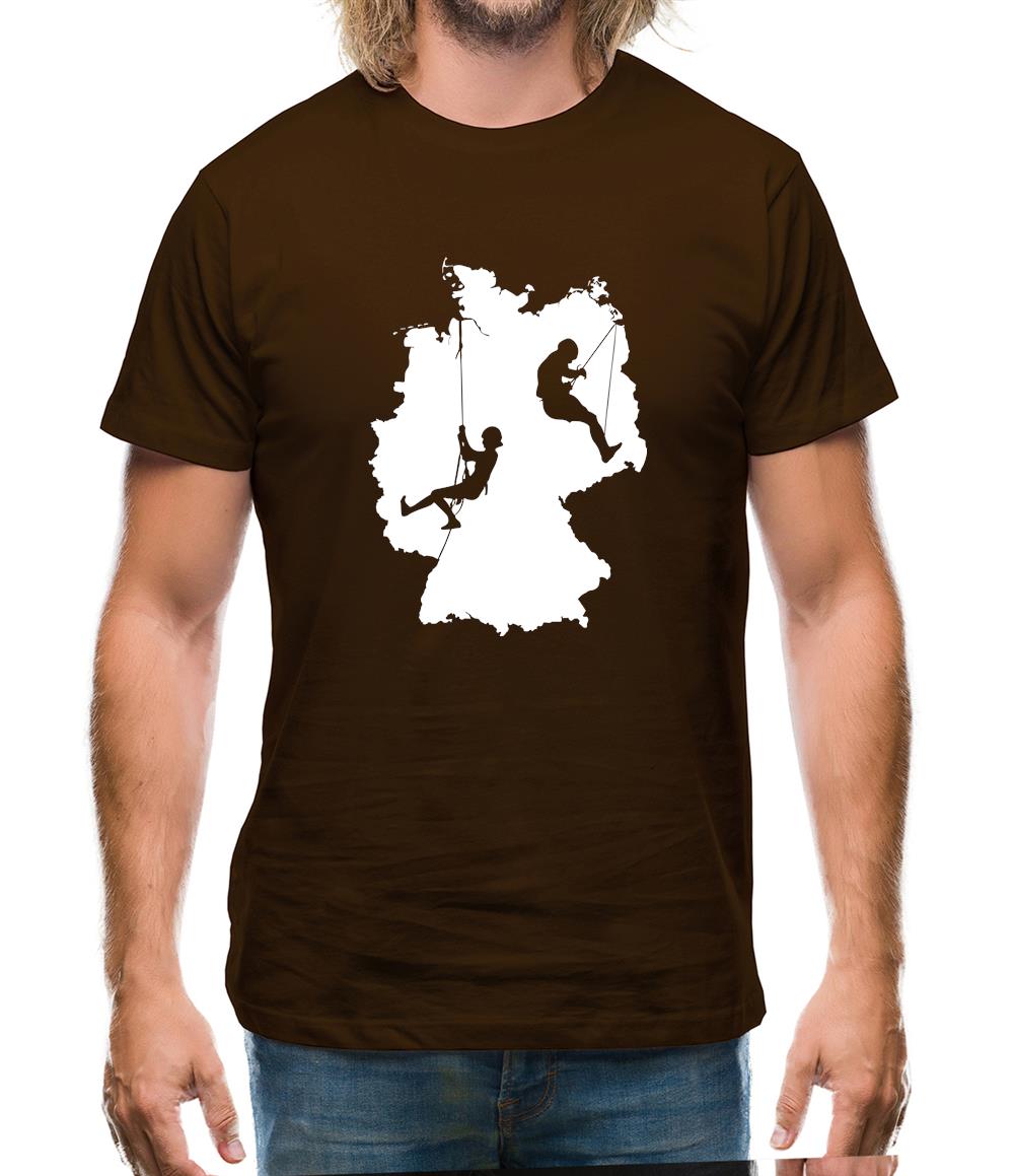 Germany Climbing Mens T-Shirt Germany Climbing Mens T-Shirt