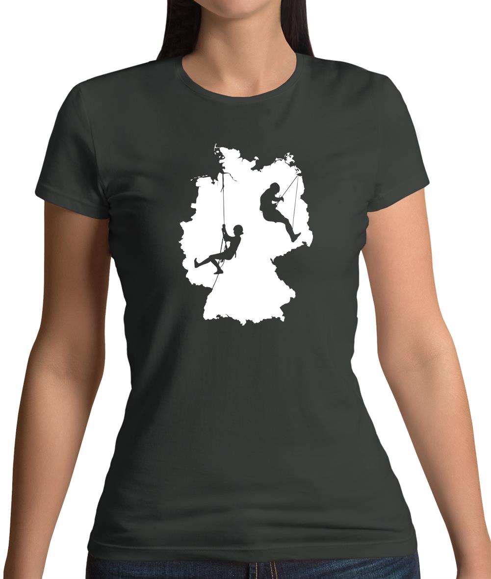 Germany Climbing Womens T-Shirt Germany Climbing Womens T-Shirt