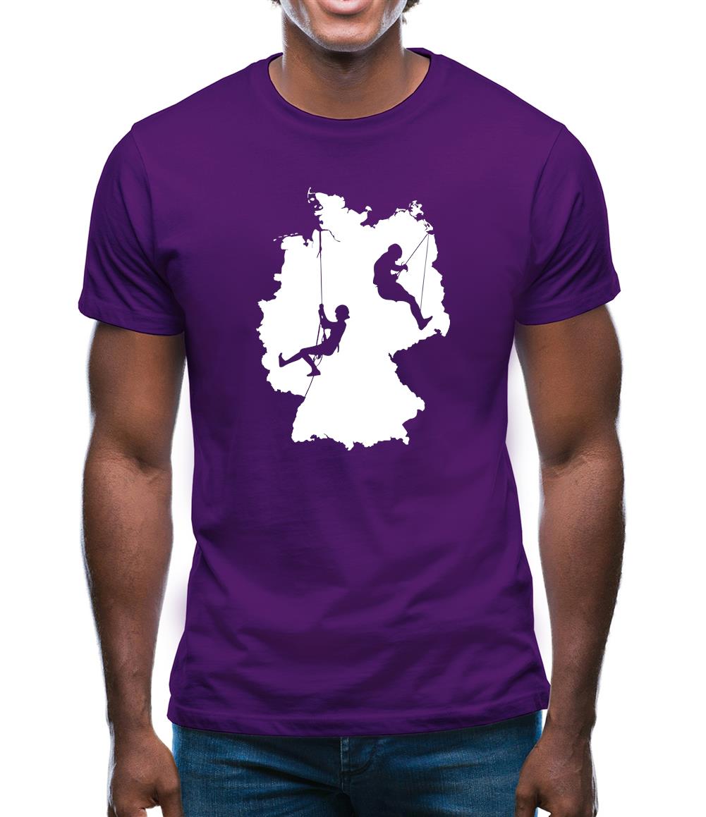 Germany Climbing Mens T-Shirt Germany Climbing Mens T-Shirt