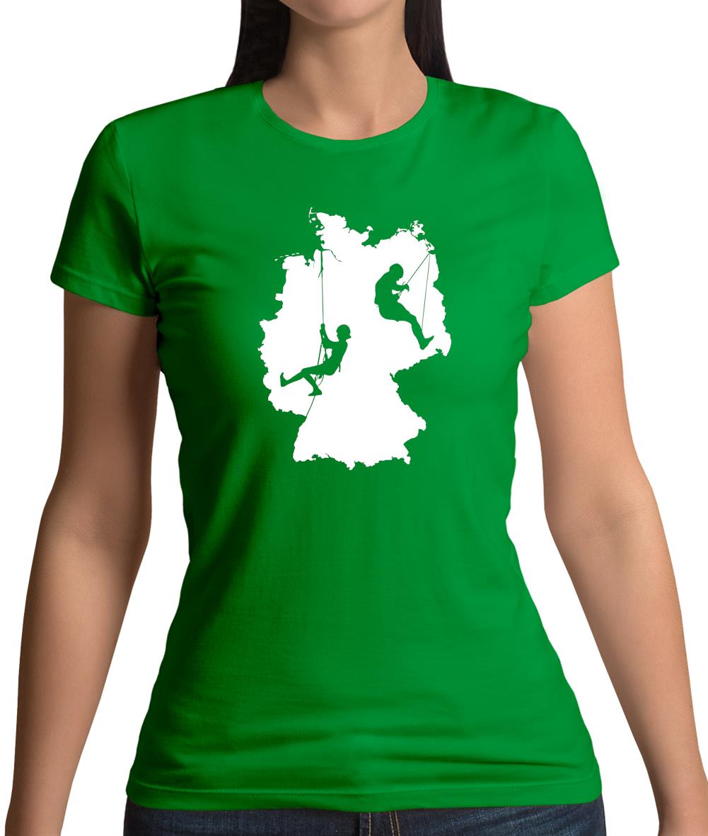 Germany Climbing Womens T-Shirt Germany Climbing Womens T-Shirt
