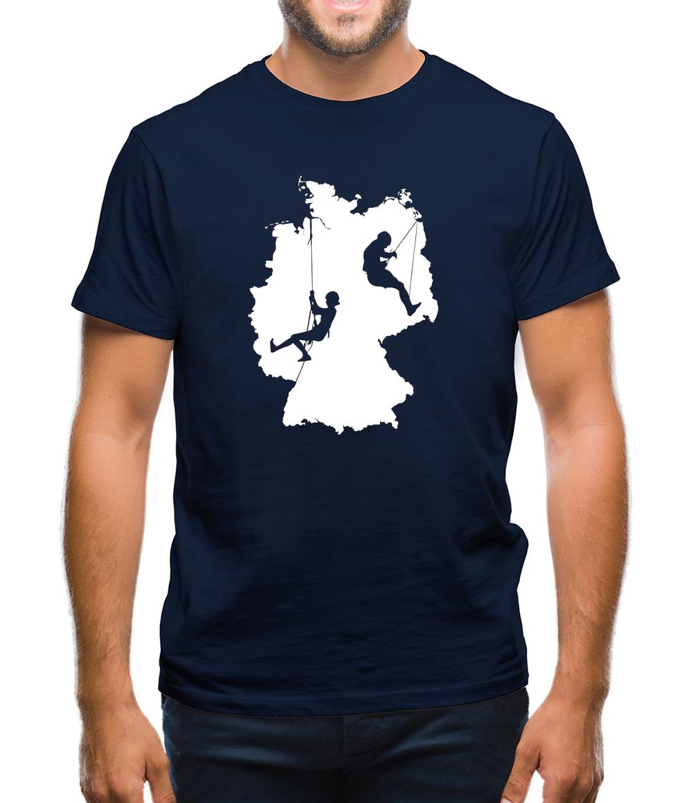 Germany Climbing Mens T-Shirt Germany Climbing Mens T-Shirt