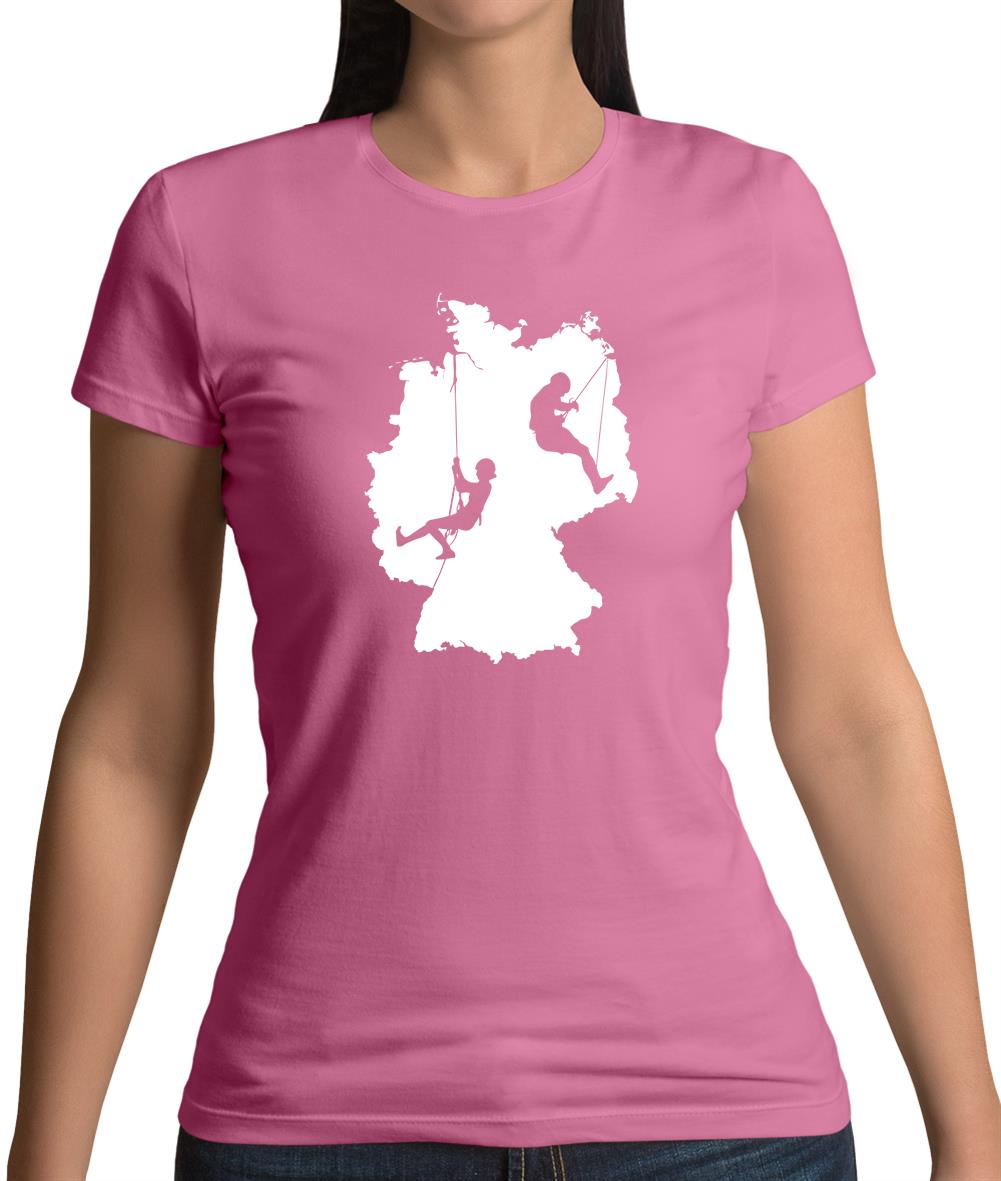 Germany Climbing Womens T-Shirt Germany Climbing Womens T-Shirt