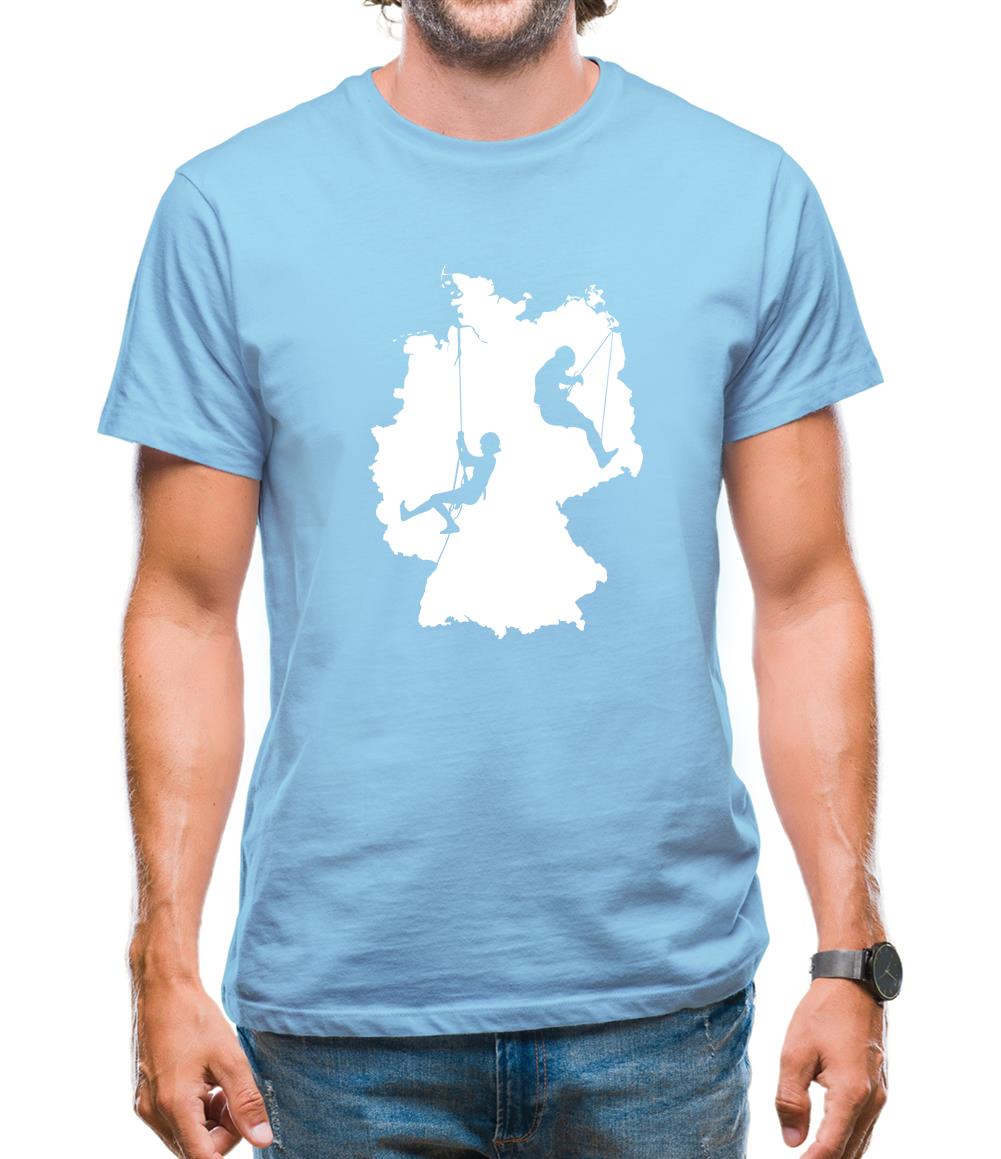 Germany Climbing Mens T-Shirt Germany Climbing Mens T-Shirt