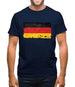 Germany Grunge Style Flag Mens T-Shirt