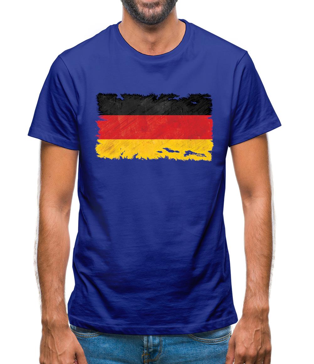 Germany Grunge Style Flag Mens T-Shirt Germany Grunge Style Flag Mens T-Shirt