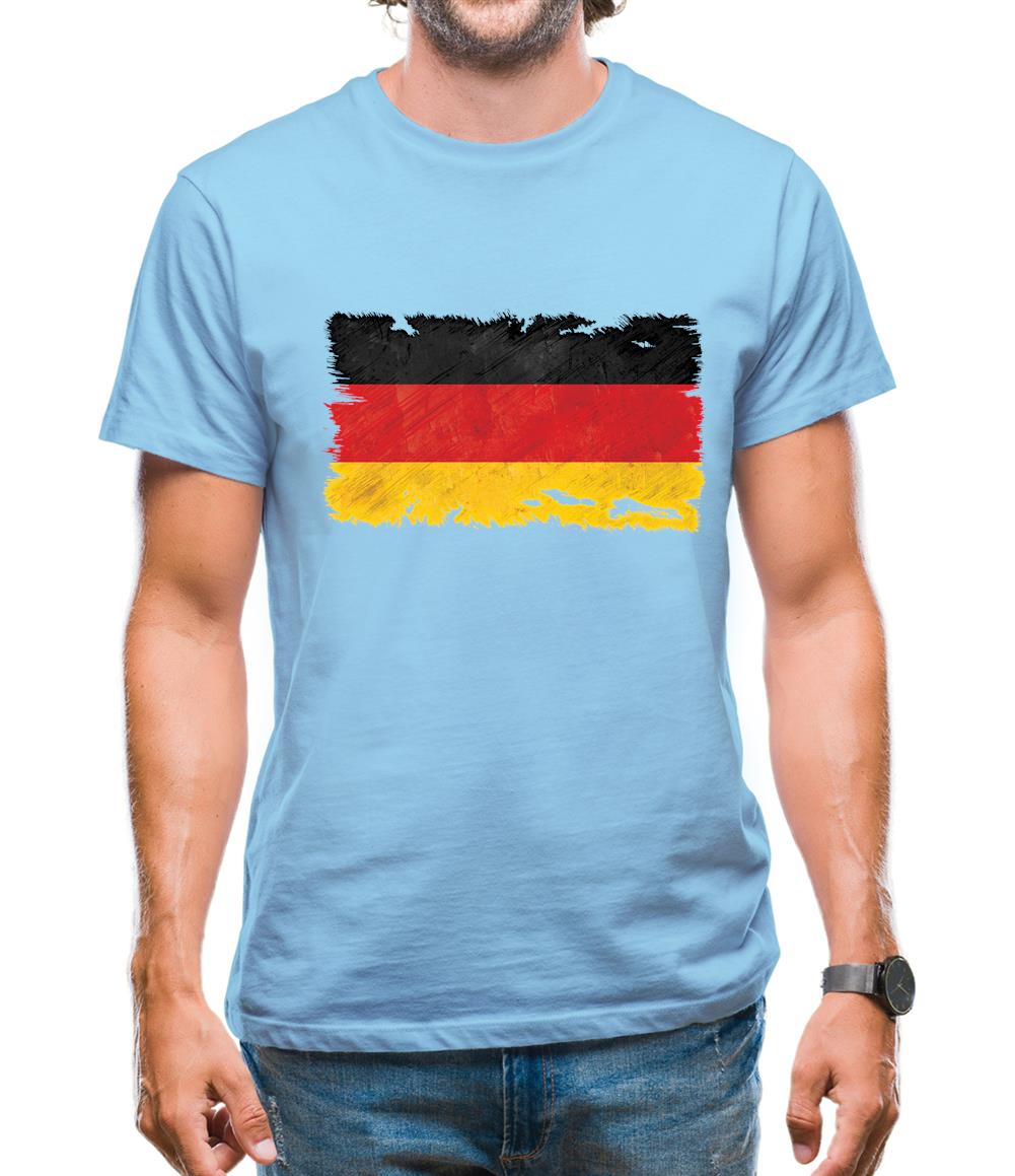 Germany Grunge Style Flag Mens T-Shirt Germany Grunge Style Flag Mens T-Shirt