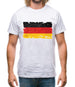 Germany Grunge Style Flag Mens T-Shirt