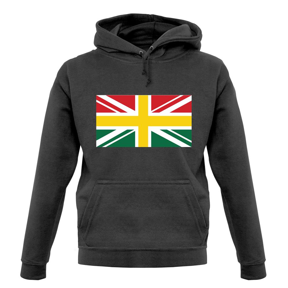 Ghanaian Union Jack Flag unisex hoodie Ghanaian Union Jack Flag unisex hoodie