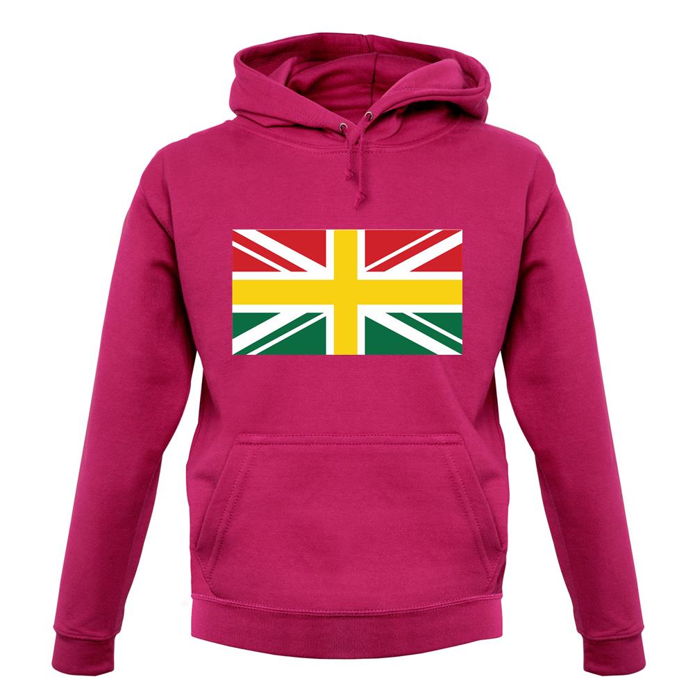 Ghanaian Union Jack Flag unisex hoodie Ghanaian Union Jack Flag unisex hoodie