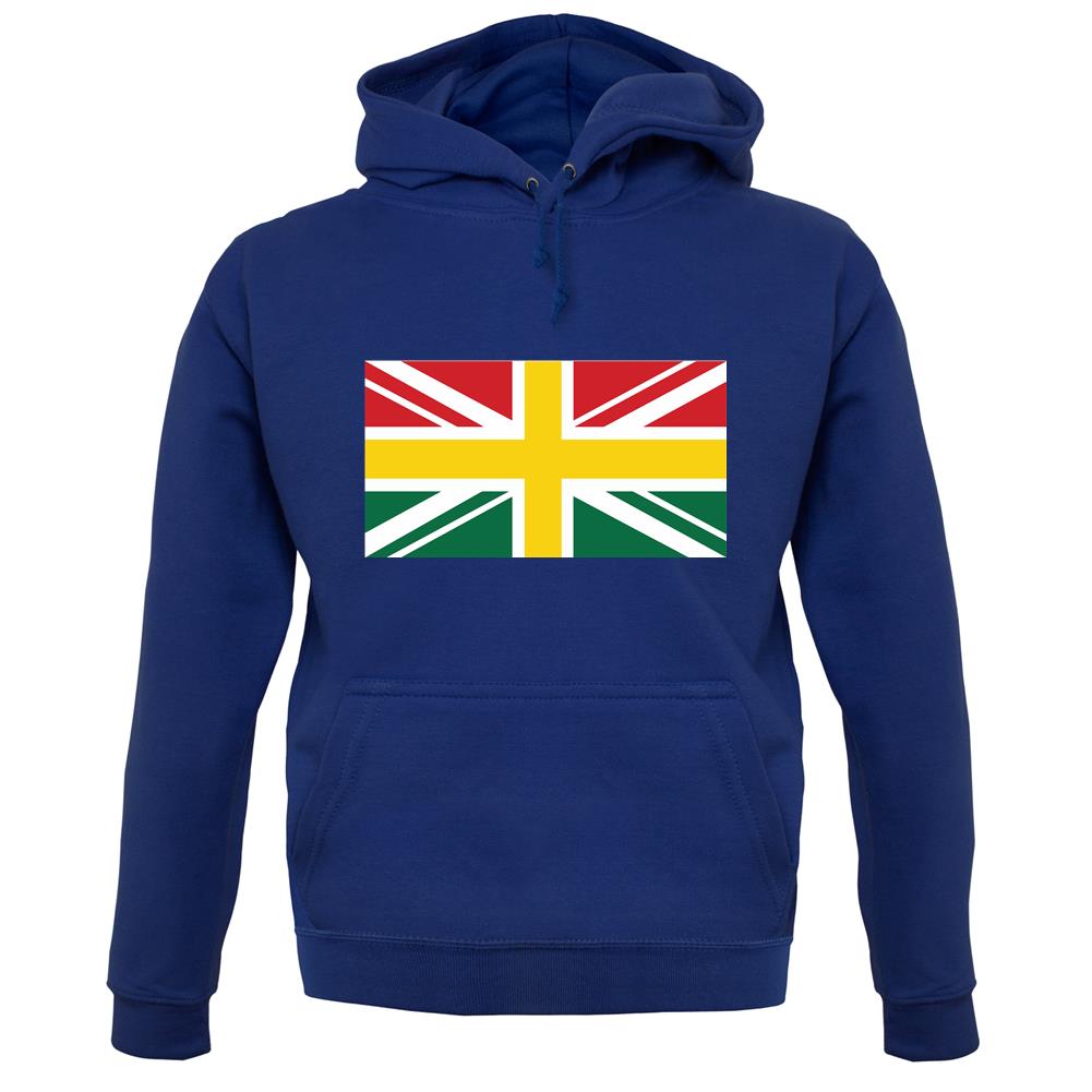Ghanaian Union Jack Flag unisex hoodie Ghanaian Union Jack Flag unisex hoodie