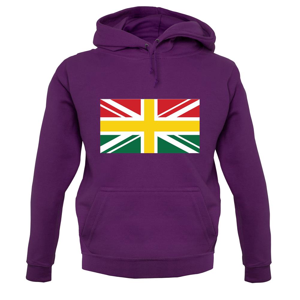 Ghanaian Union Jack Flag unisex hoodie Ghanaian Union Jack Flag unisex hoodie