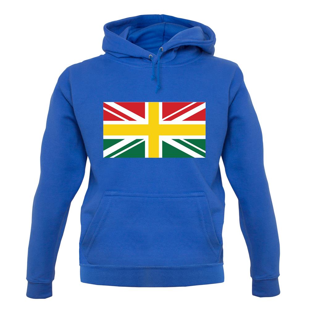 Ghanaian Union Jack Flag unisex hoodie Ghanaian Union Jack Flag unisex hoodie