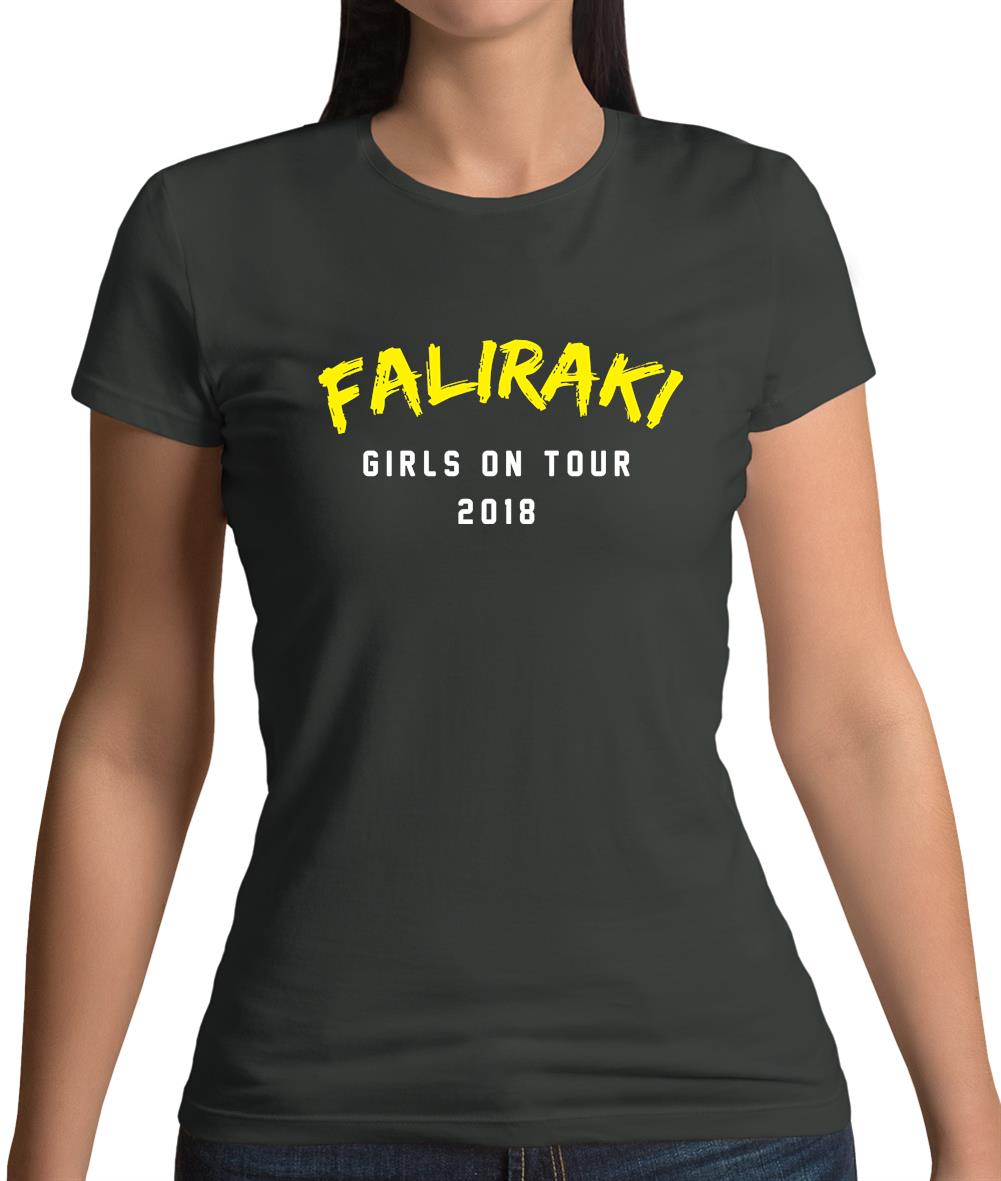 Girls On Tour Faliraki Womens T-Shirt Girls On Tour Faliraki Womens T-Shirt