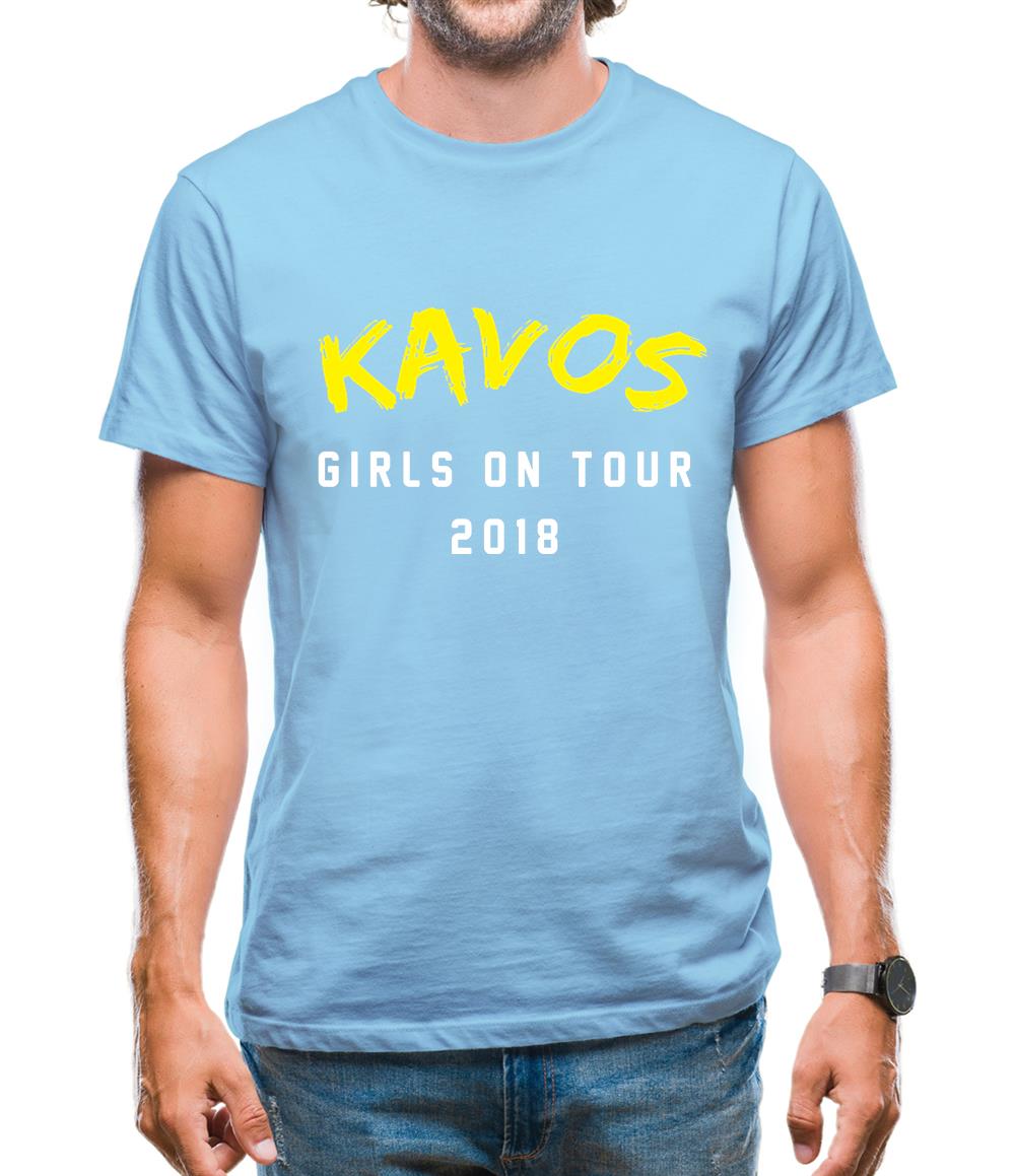 Girls On Tour Kavos Mens T-Shirt Girls On Tour Kavos Mens T-Shirt