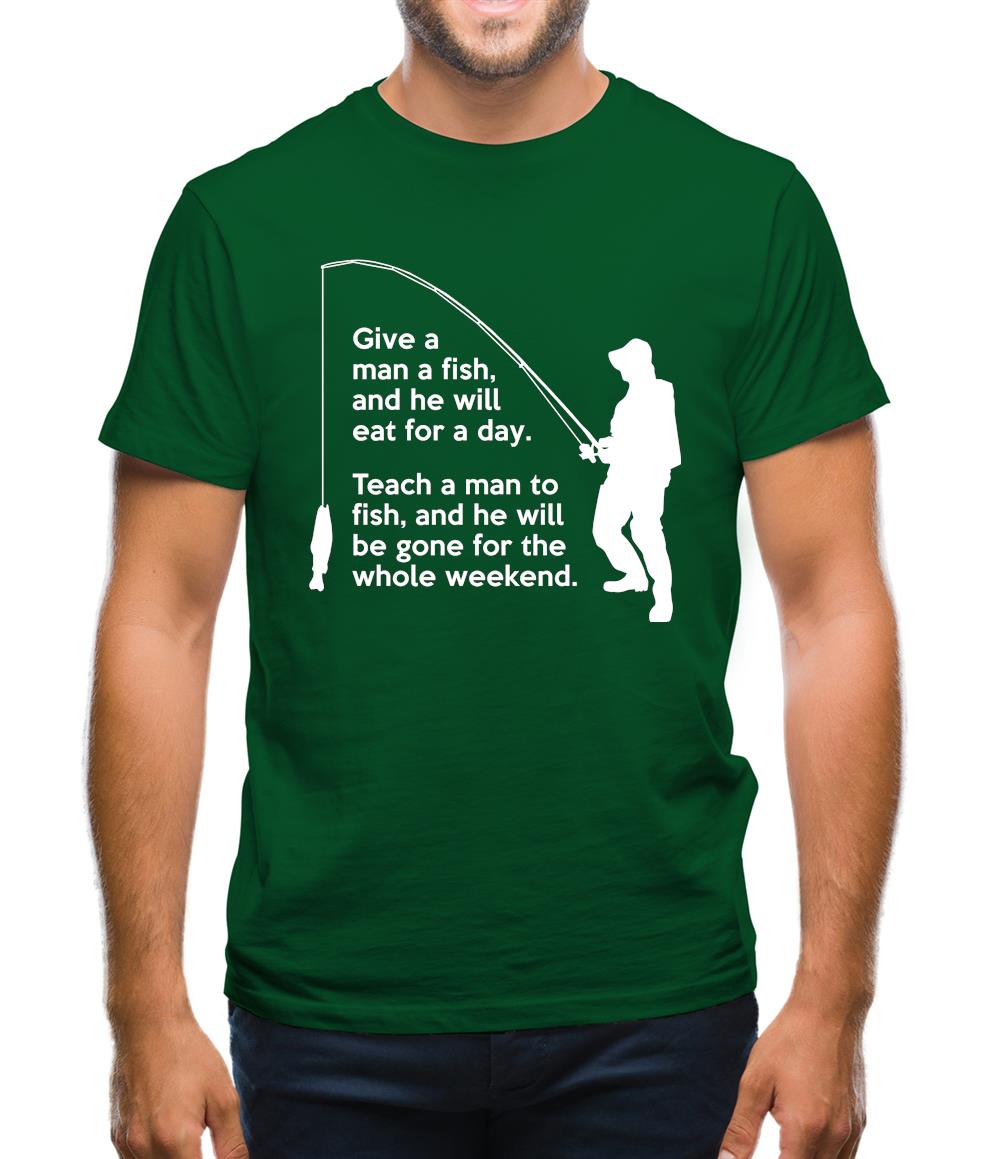Fishing He'Ll Be Gone For The Weekend Mens T-Shirt Fishing He'Ll Be Gone For The Weekend Mens T-Shirt