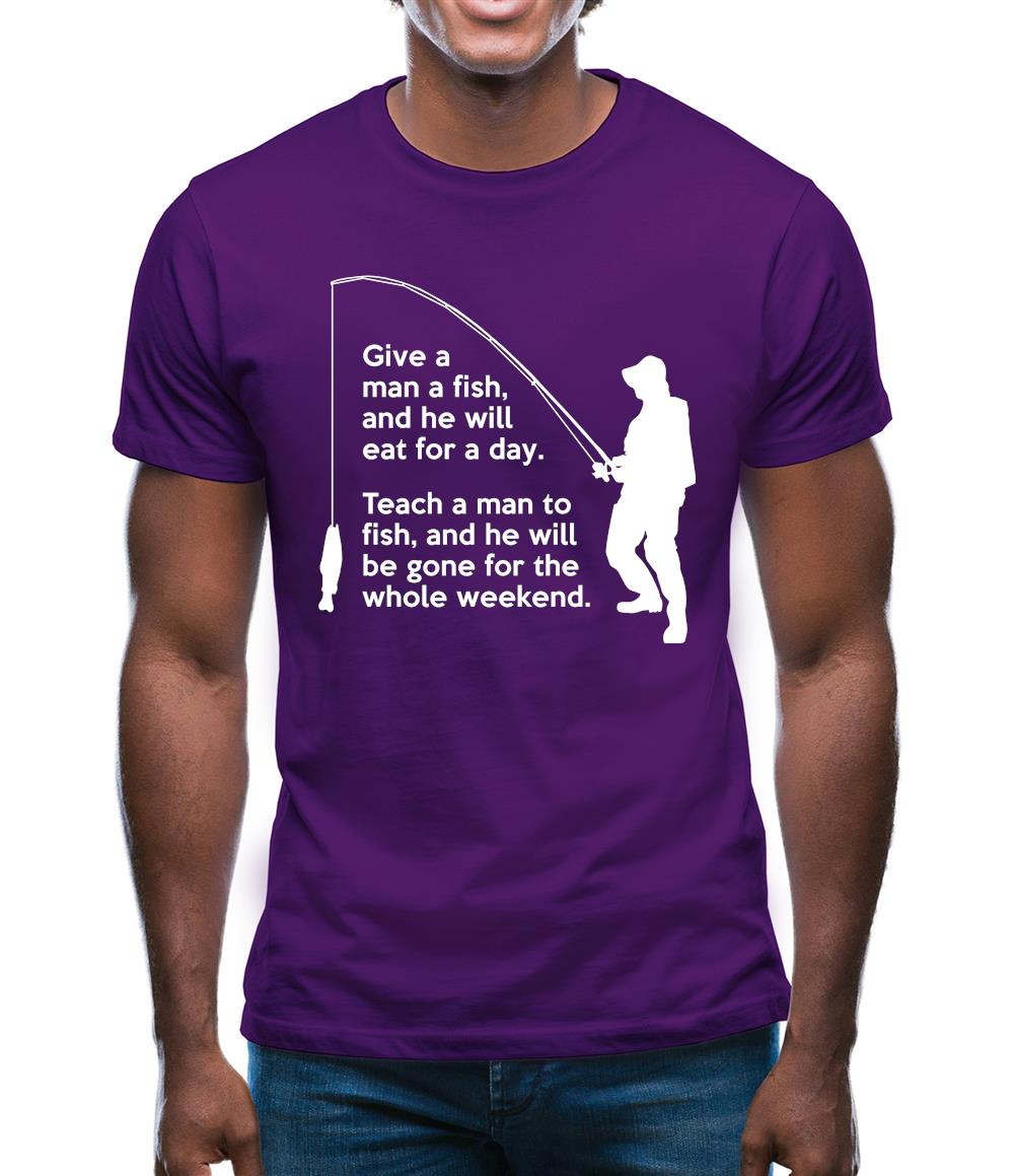 Fishing He'Ll Be Gone For The Weekend Mens T-Shirt Fishing He'Ll Be Gone For The Weekend Mens T-Shirt