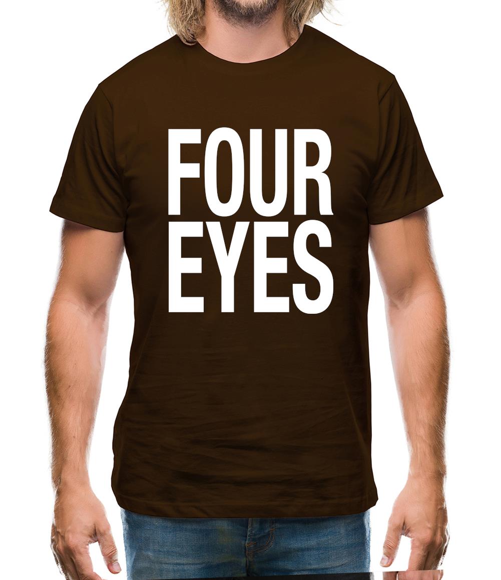 Four Eyes Mens T-Shirt Four Eyes Mens T-Shirt